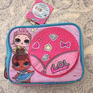 LOL SURPRISE INSULATED LUNCH BAG, NWT, flip top